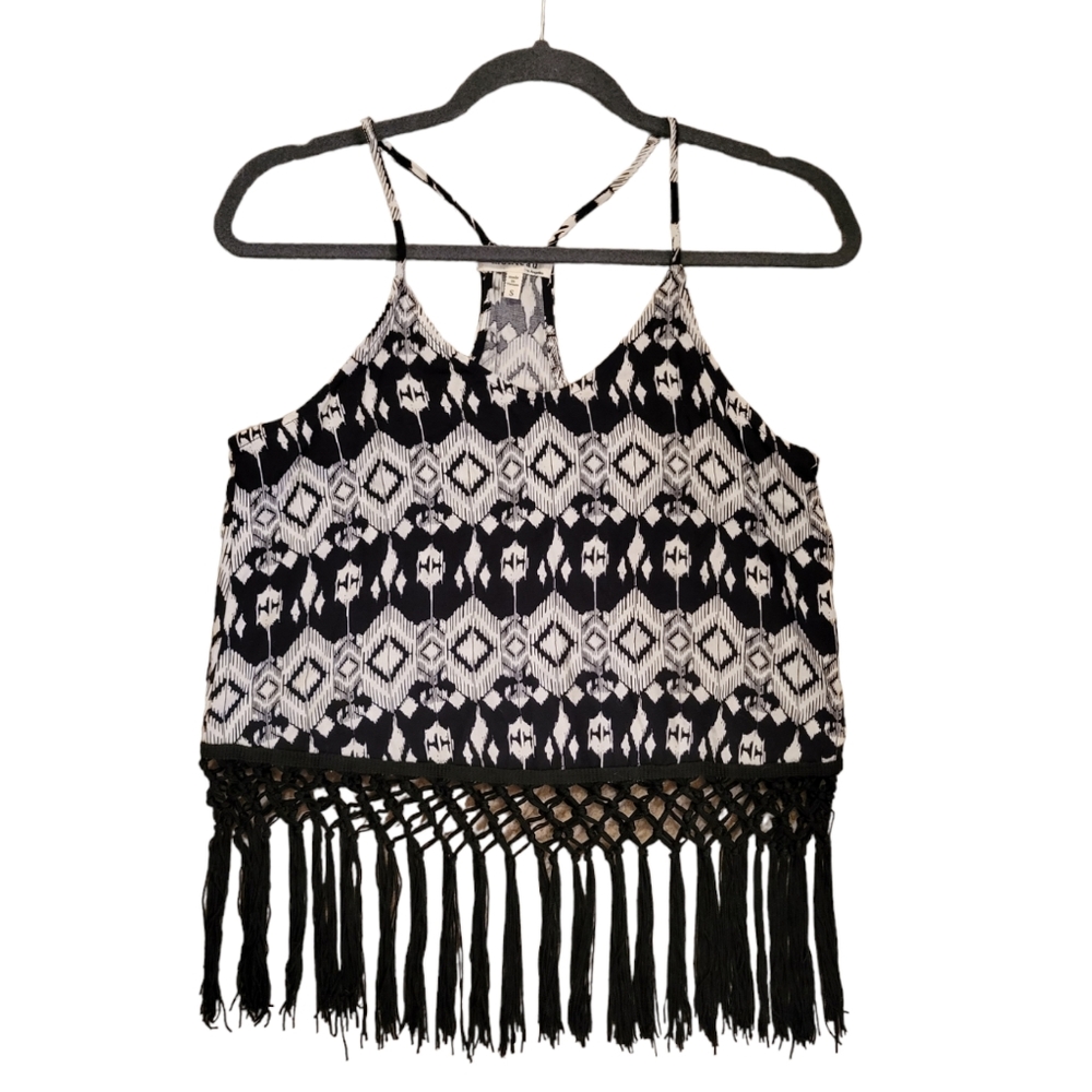 Monteau Tassel Crop Top Samll